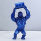 Gorilla Statue Blue, King Kong Statue Gorilla Decoration Bureauart Modern Statue Living Room Resine Statue, 20CM
