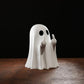 Halloween Creative Resin Middle Finger Ghosts, Ghost Festival Decorations, Spranks, Provocation, Garden Decorations, Crafts Bat ghost 8CM