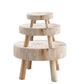 Mini Wooden Pallet Display Plant Stand Decorative Wooden Plant Pallet Bonsai Holder for Indoor Outdoor Home Garden C