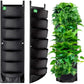 2 Pack Hanging Wall Planters with 7 Pockets for Indoor Outdoor Balcony and Garden Use