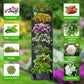 2 Pack Hanging Wall Planters with 7 Pockets for Indoor Outdoor Balcony and Garden Use