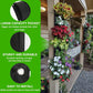 2 Pack Hanging Wall Planters with 7 Pockets for Indoor Outdoor Balcony and Garden Use
