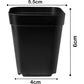 20 Pieces Seedling Pots, Nursery Pots, Reusable Plastic Square Seedling Pot Seedling Pots Transplanting Pot Growing Pot Planting, 5.5cm