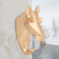 Resin Animal Style Discreet Bathroom Wall Mounted Towel Rack Hat Key Horse Hanger