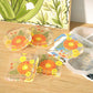 Silicone Resin Coaster Mold 6 Compartments Extra Deep