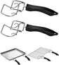 2 Piece Oven Rack Lifter Heat Resistant