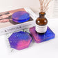 Silicone Resin Coaster Mold 6 Compartments Extra Deep
