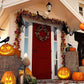 Halloween Spiderweb Lace Fireplace Mantel Scarf, Spooky Door Table Decoration for Carnival Party, 45 x 248 cm