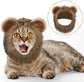 Cat Costume Hats Set of 5, Cute Lion Mane Bunny Banana Frog Sunflower Design Pet Headwear for Cats and Small Dogs, Halloween Party Dress Up Accessory, Soft Warm Material
