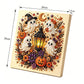 Halloween Ghost Diamond Painting Art 20x20cm - Rhinestone & Pearl Decor