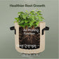 5 Pack 5 Gallon Felt Plant Grow Bags, Non-woven Fabric Planter Pots with Handles, Fabric Growing Containers for Potato, Vegetables, Flowers & Seedling Nursery