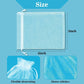 50 White Organza Bags 3&