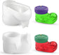 2Pcs Christmas Boots Resin Candle Molds, Winter Christmas Candlestick Resin Molds DIY Silicone Candle Decor Resin Mold, Xmas Silicone Resin Candle Holder Molds for Home Party Decoration Supplies