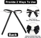 Twist Tie Bows 5x7Inch - 30Pcs Premade Black Gift Bow for Cake Gift Wrapping Balloon Craft Treat Bag Black Satin Ribbon Bows for Wedding Baby Shower Birthday Party Halloween Christmas Decor