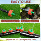 60Pcs 0.25 GPH Pressure Compensating Irrigation Spot Drippers,Constant Flow Barb Outlet Watering Dripper Emitters Heads Parts for 1/4 Inch Watering Tubing Line for Garden Pots Plant Irrigation Systems