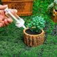 Mini Sowing Seed Dispenser Sower Seed Spreader Garden Planter Hand Seeder Tool Seed Manual Planter Garden Flower Plant Sower Planter Mini Hand Garden Seed Dispenser Planter Starter Seeder