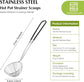 8 Pieces Hot Pot Strainer Scoops, Stainless Steel Hot Pot Strainer Spoons 2. 5 Inch Mini Mesh Skimmer Spoon Asian Ladle with Handle for Home, Black
