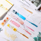 38 Pieces Bookmark Resin Mould Set, Include Rectangle Bookmark Silicone Mould Epoxy Resin Jewelry Mould with Colorful Tassels and Dried Flowers for Jewelry DIY Bookmark Making