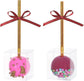50Pcs 1.75" x 1.75" x 2" Single Clear Cake Pop Boxes Packaging with Hole Small Plastic Clear Treat Boxes for Wedding Favors Party Valentine&