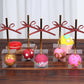 50Pcs 1.75" x 1.75" x 2" Single Clear Cake Pop Boxes Packaging with Hole Small Plastic Clear Treat Boxes for Wedding Favors Party Valentine&