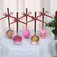 50Pcs 1.75" x 1.75" x 2" Single Clear Cake Pop Boxes Packaging with Hole Small Plastic Clear Treat Boxes for Wedding Favors Party Valentine&