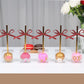 50Pcs 1.75" x 1.75" x 2" Single Clear Cake Pop Boxes Packaging with Hole Small Plastic Clear Treat Boxes for Wedding Favors Party Valentine&