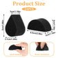 Face Painting Sponges, 24PCS Face Paint Sponges Professional Black High Density Petal Oval and Semicircular Faces Paint Brushes for Adult Art Work,Body Painting Tear Drop Halloween Christmas
