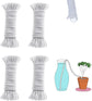 200 feet 1/4 inch Self Watering Capillary Wick Cord Vacation Plant Sitter DIY Hydroponic Wicking Rope Seeds Start Planter Pot Automatic Potted Flower Passive Lazy Waterer String System Device