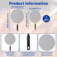 2-Pack Splatter Screen for Frying Pan - 8&