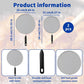 2-Pack Splatter Screen for Frying Pan - 8&