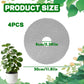 4-Pack Plant Pot Grids- 15.7 Inch Cuttable Mesh Plant Pot Soil Covers -Protectors from Animals - Plant Protector Ring for Indoor Outdoor Garden Plant Landscaping