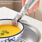 Stainless Steel Heat Resistant Anti-Scald Kitchen Tongs - Oven Stew Pot Scale Tongs - Multifunctional Silver 1pc