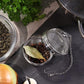2 Pack Stainless Steel Tea Strainers with Chain 6.5cm Fine Mesh for Loose Tea Herbs Spices