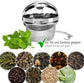 2 Pack Stainless Steel Tea Strainers with Chain 6.5cm Fine Mesh for Loose Tea Herbs Spices