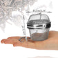 2 Pack Stainless Steel Tea Strainers with Chain 6.5cm Fine Mesh for Loose Tea Herbs Spices