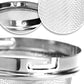 2 Pack Stainless Steel Tea Strainers with Chain 6.5cm Fine Mesh for Loose Tea Herbs Spices