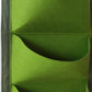 28x100cm Black and Green Vertical Garden Planter Bags Set of 2 - Plant Grow Bags for Vegetable Garden Plant Tower
