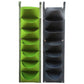 28x100cm Black and Green Vertical Garden Planter Bags Set of 2 - Plant Grow Bags for Vegetable Garden Plant Tower