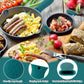 8 Pcs Silicone Pot Holders Set Cast Iron Handle Cover Heat Resistant Pot Handle Covers Potholder Non Slip Reusable Pan Sleeve for Frying Pan Kitchen Supplies(Green)