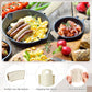 8 Pcs Silicone Pot Holders Set Cast Iron Handle Cover Heat Resistant Pot Handle Covers Potholder Non Slip Reusable Pan Sleeve for Frying Pan Kitchen Supplies(Khaki)