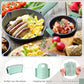 8 Pcs Silicone Pot Holders Cast Iron Handle Cover Heat Resistant Pot Handle Covers Potholder Non Slip Reusable Pan Sleeve for Frying Pan Kitchen Supplies(Mint Green)