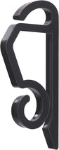 Christmas Light Clips Outdoor - 200 Pcs Holiday Lights Clip Plastic Gutter Hooks Outside Xmas Light Hangers for Hanging Christmas Halloween Decor (Black)