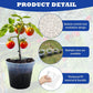 36 Pack 4/5/6/7 Inch Clear Nursery Pots for Plants, Plant Pots with Drainage Holes, Transparent Seedling Pots for Seed Starters Planter Flower