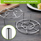 Steam Rack, 3-7/8" and 1-5/8" Tall Trivet for Instant Pot 6 Qt and 8 Qt, Heavy Duty 18/8 Stainless Steel Steamer Rack Fit Pressure Cooker