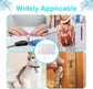 Leaf Resin Jewelry Molds,Silicone Epoxy Resin Earring Molds with Hole Water Droplets Keychain with Key Buckle Accessories Pendant Molds for Women Gift DIY Crafts