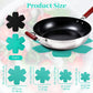 8 Pack Pan Protectors for Stacking, 4 Sizes Heavy Duty Felt Pot and Pan Protectors, Non-Slip Cookware Separators Pads to Prevent Scratching, Pan Stacking Protectors for Skillets, Pots, Bowls