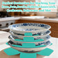 8 Pack Pan Protectors for Stacking, 4 Sizes Heavy Duty Felt Pot and Pan Protectors, Non-Slip Cookware Separators Pads to Prevent Scratching, Pan Stacking Protectors for Skillets, Pots, Bowls