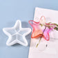Starfish Tray Silicone Mold, Candle Holder Jewelry Plate Silicone Mold for Epoxy Resin, Trinkets Container Storage Dish Mould for Resin Concrete Cement Art Craft DIY Home Decor