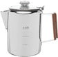 Bozeman Percolator Coffee Pot — NO Aluminum or Plastic [9 cup]