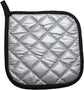 5 PCS Pot Holders for Kitchen, Cotton Potholers with Great Heat Resistance, Hot Pads, Trivets for Cooking and Baking Black